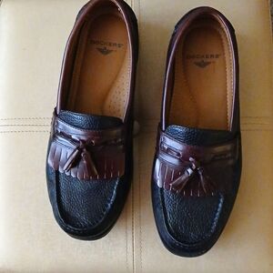 Mens Dockers Leather Loafers